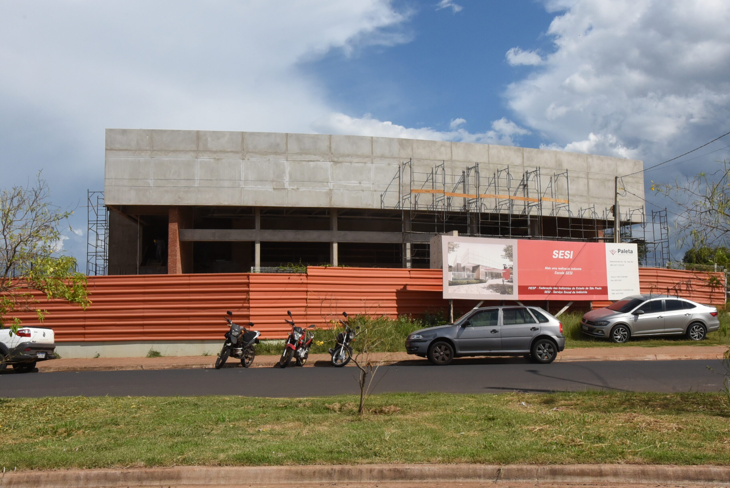 Teatro do Sesi Barretos tem previsão de entrega no final deste ano