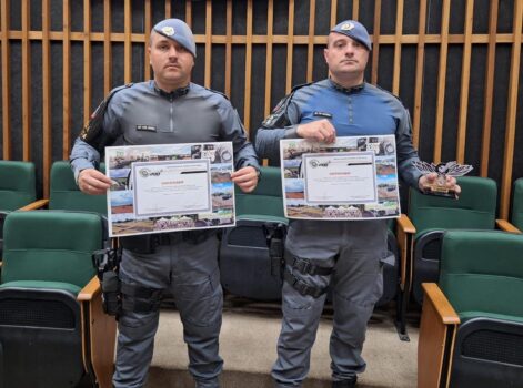 WhatsApp Image 2025-01-31 at 20.45.50 Os policias militares que integram o pelotão de Força Tática do 33° Batalhão da Polícia Militar concluíram o Estágio de Especialização Profissional, realizado em Catanduva.