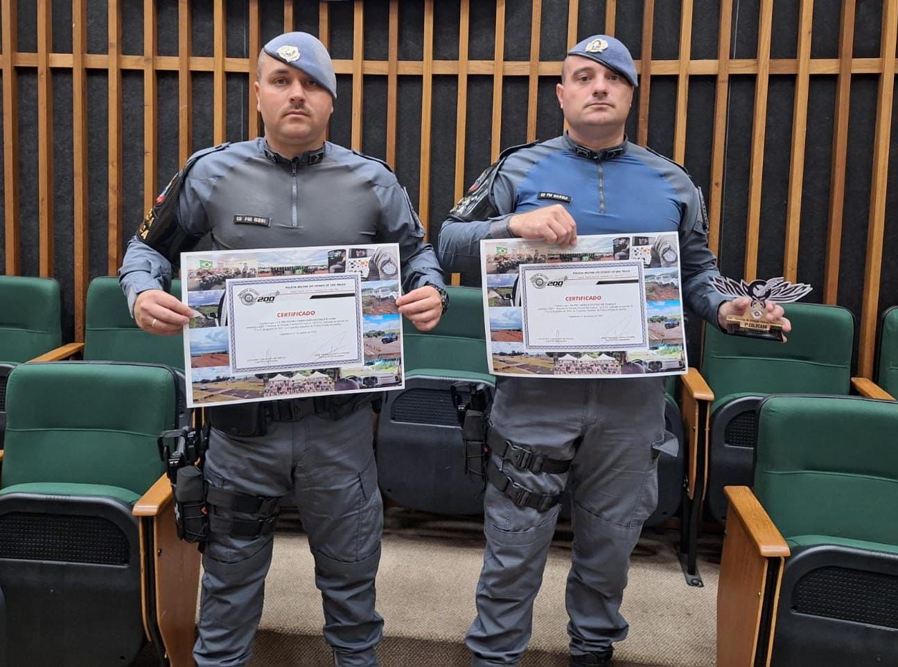 Policiais da Força Tática concluem estágio