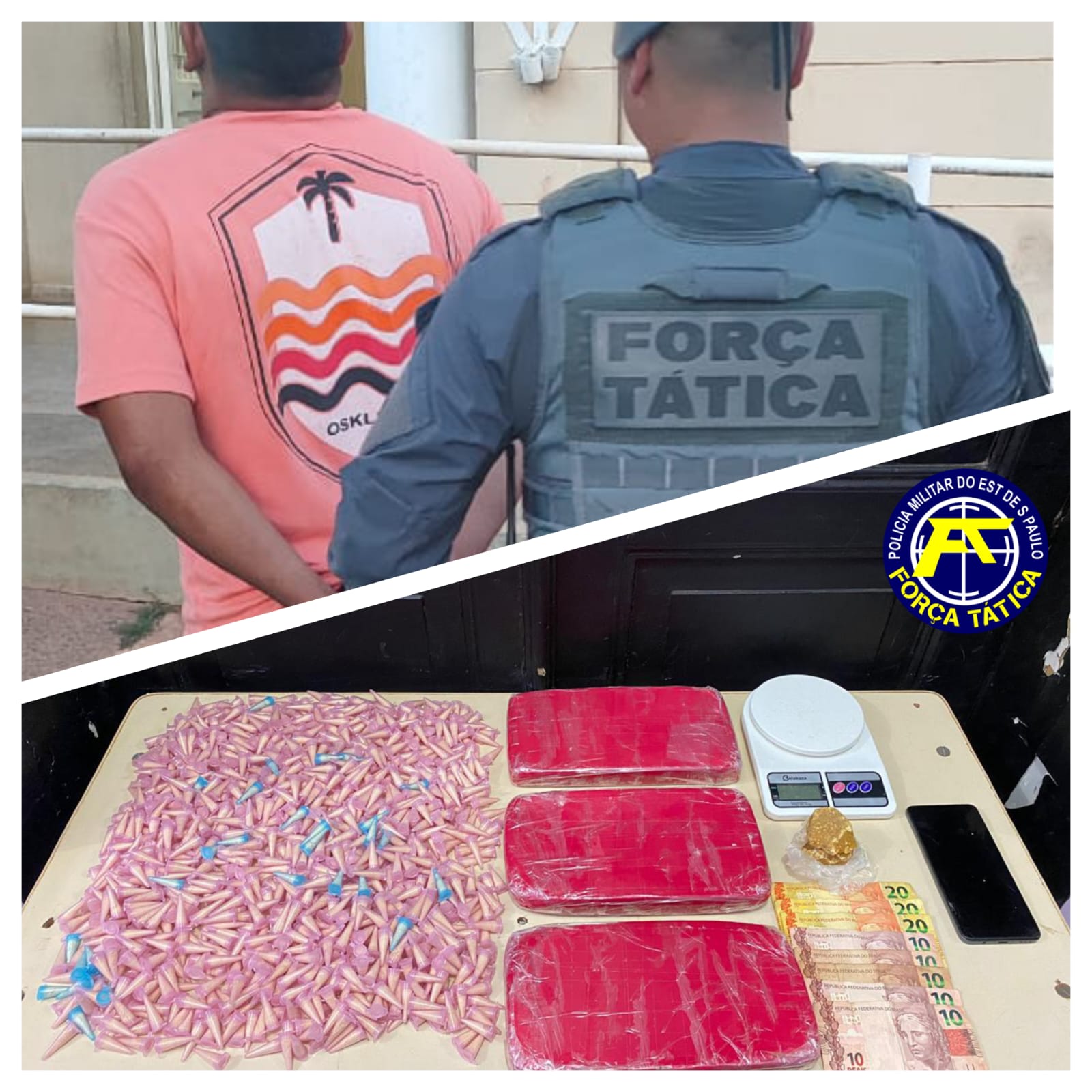 PM de Bebedouro faz grande apreensão de drogas