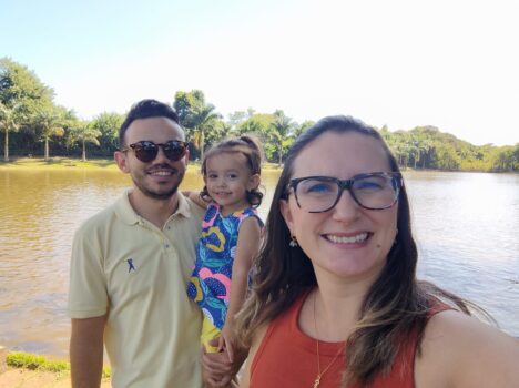 Giovana fez 3 anos