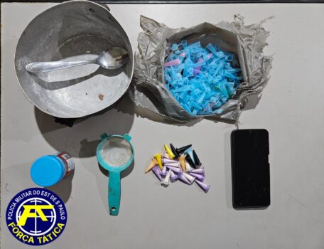 Suspeito é preso por tráfico de entorpecente no Dom Bosco (Foto: O Diário de Barretos)