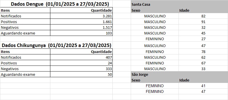 Cidade tem aumento de casos de internações por dengue