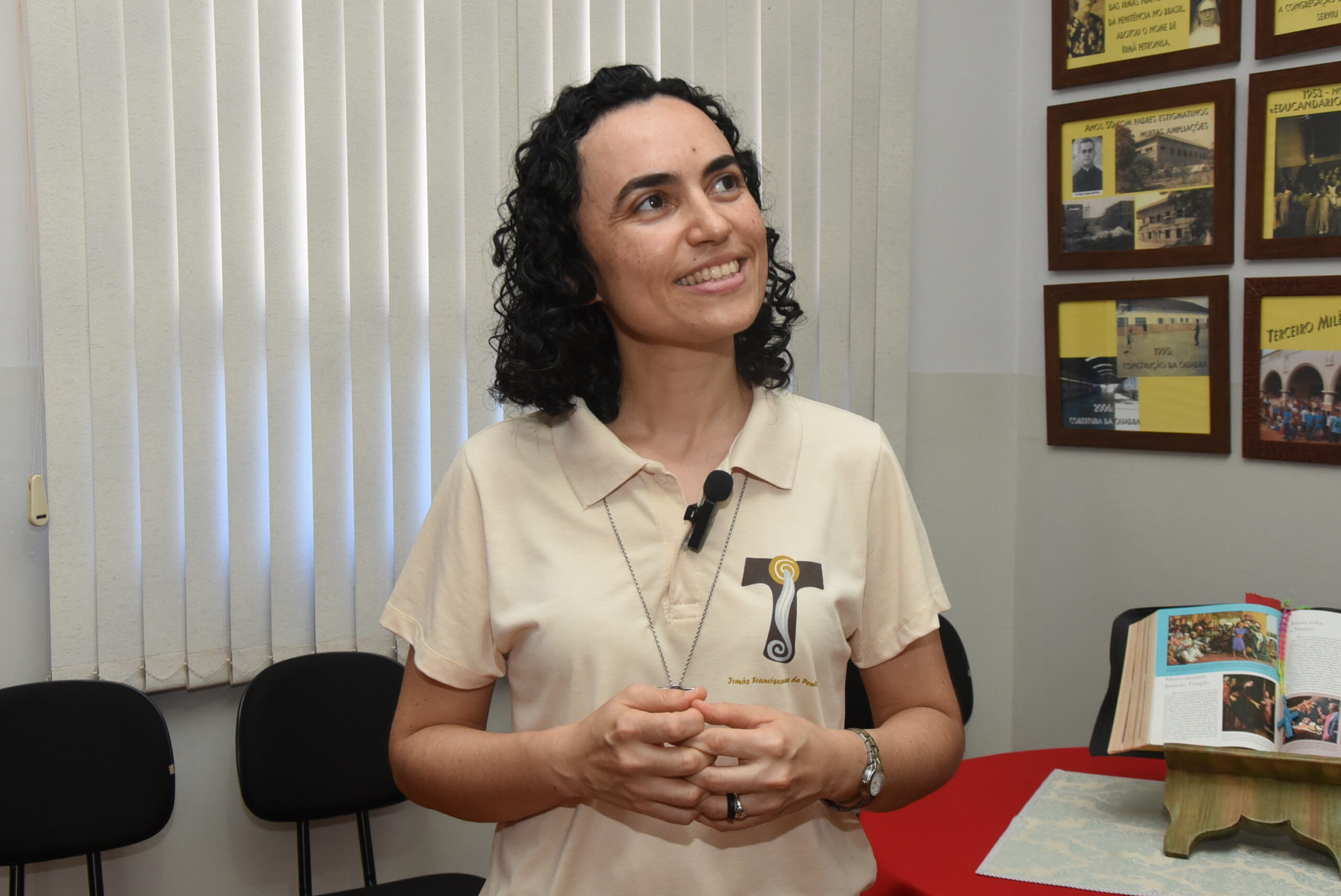 Religiosa se despede do Educandário para assumir trabalho missionário no Maranhão