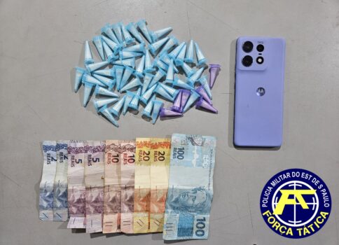 Mulher é detida com cocaína no conjunto Newton Siqueira Sopa (Foto: O Diário de Barretos)