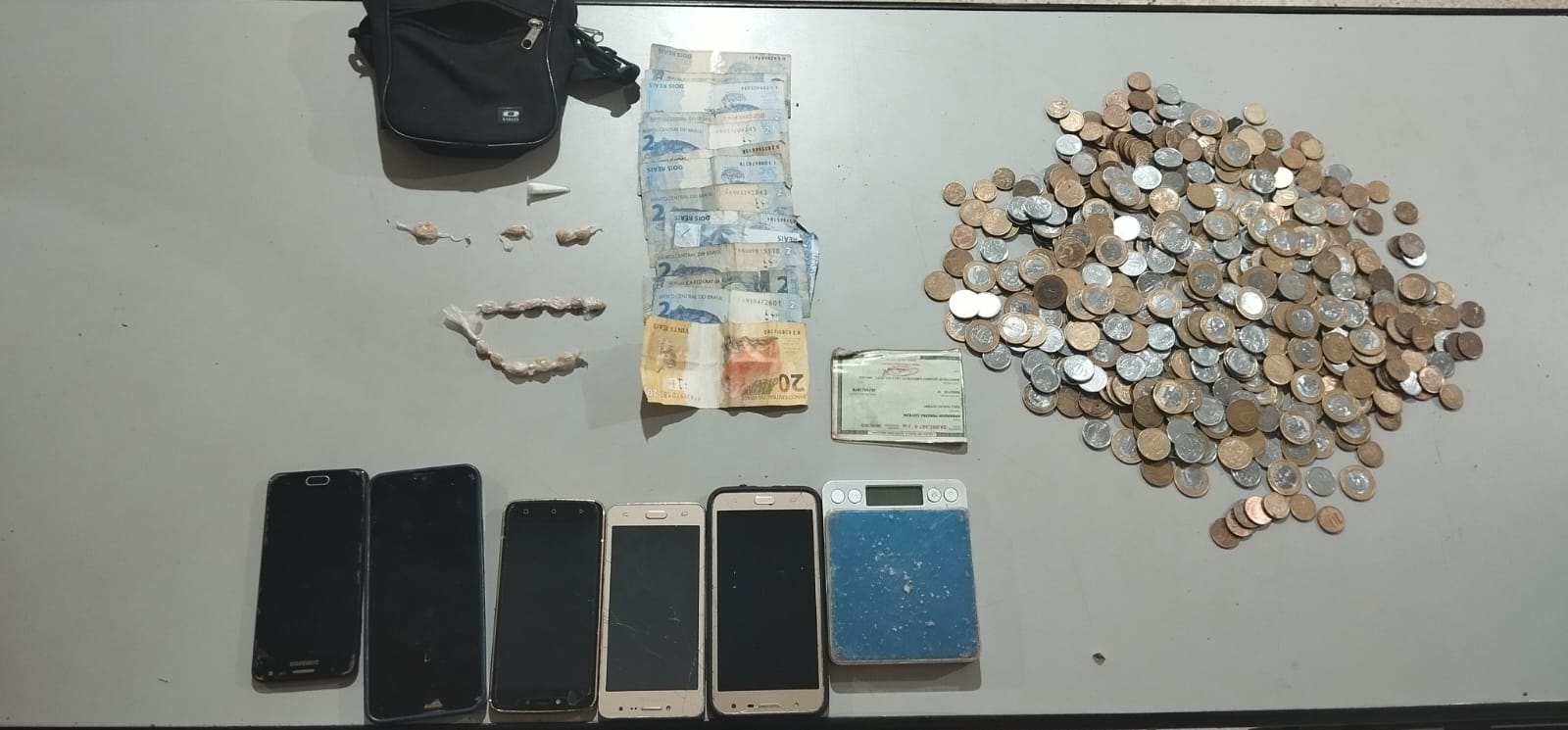 Polícia Militar prende dois em flagrantes de furto, tráfico e receptação