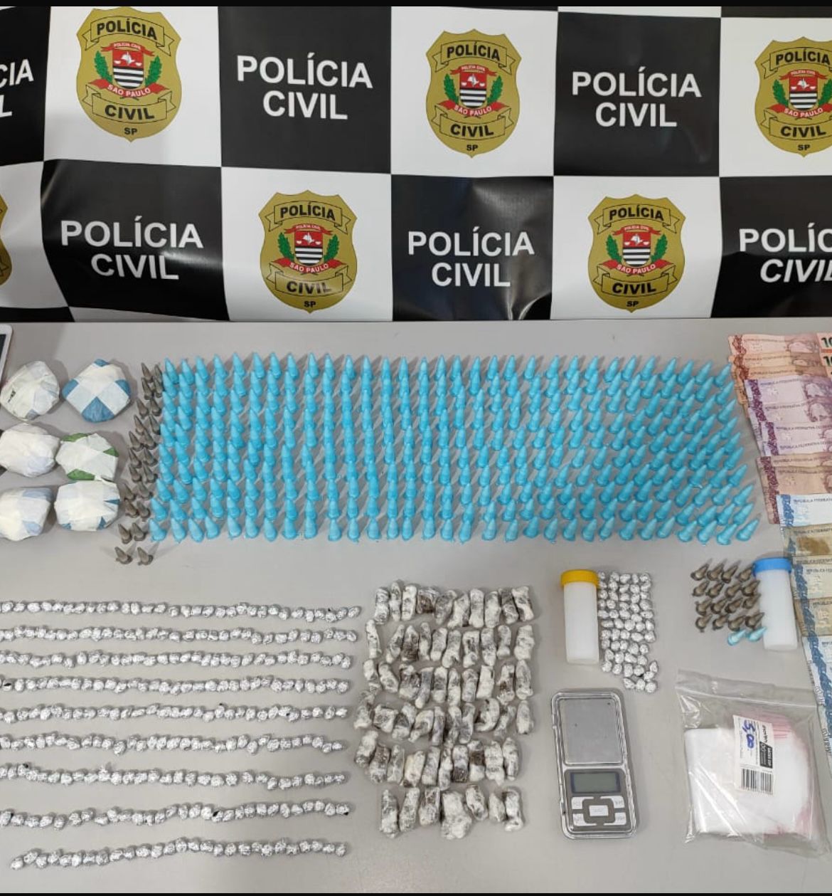 Polícia Civil confirma prisão de suspeito de tráfico e apreensão de drogas em Monte Azul Paulista