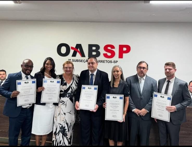 Solenidade na OAB empossa oficialmente diretoria