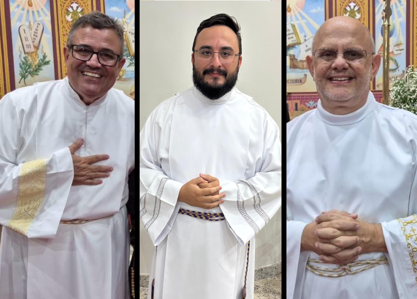 Igreja Católica agenda ordenação de três novos diáconos