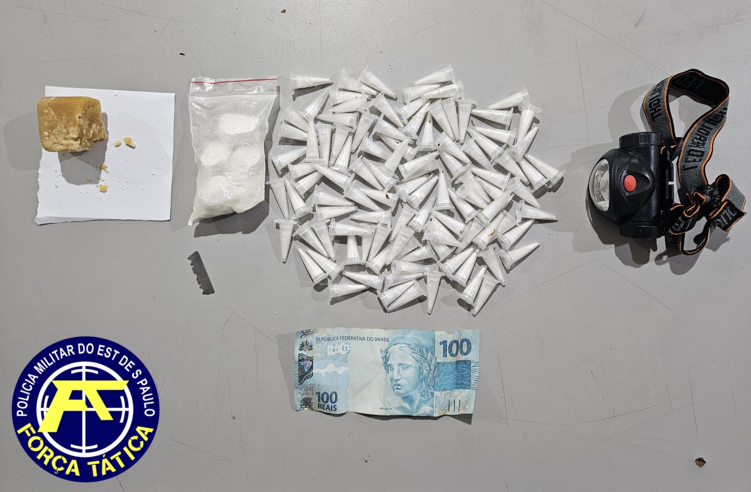 Polícia Militar detém autor pela prática de tráfico no bairro Luís Spina
