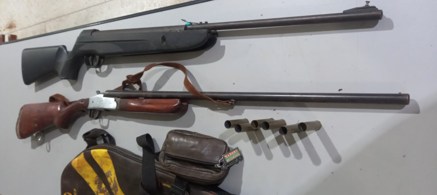 Polícia Militar apreende arma de fogo durante atendimento de violência doméstica