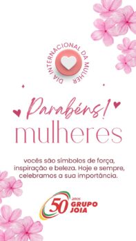 Parabéns mulheres