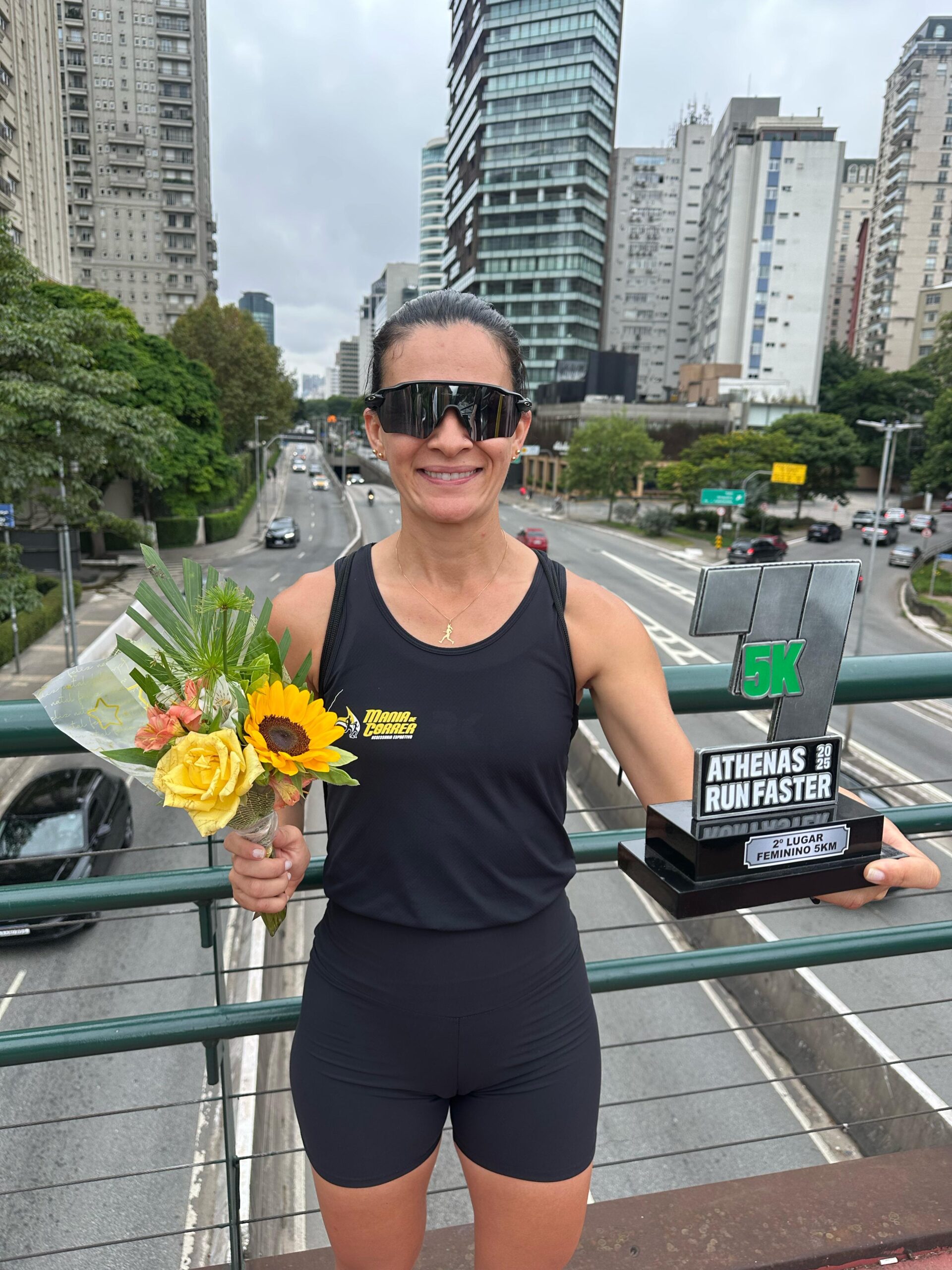 Barretense é vice-campeã em prova de 5 km 