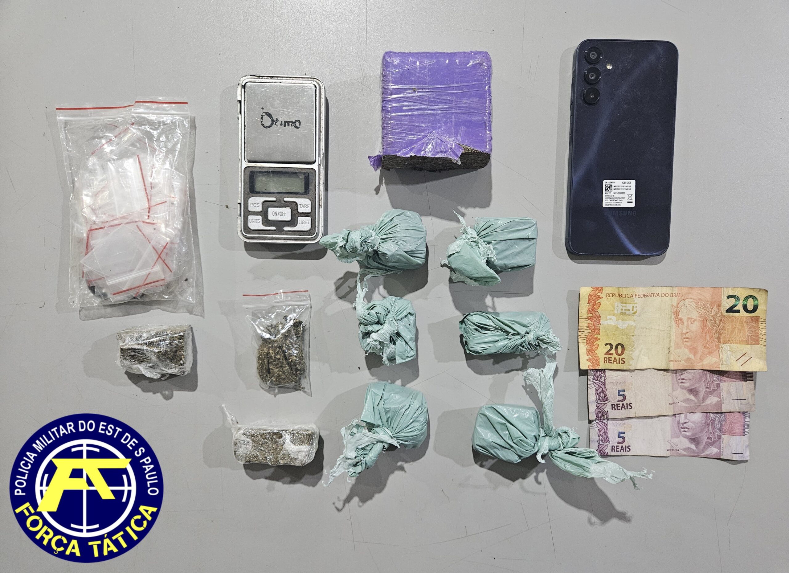 Polícia Militar detém eletricista por tráfico no bairro América