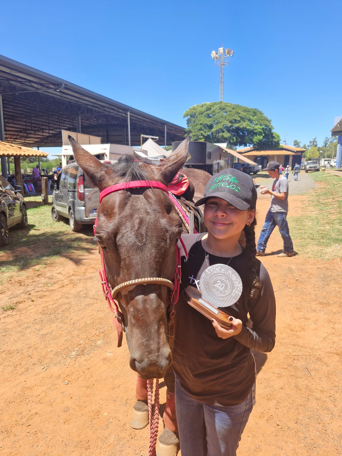 Jovem é destaque no Circuito Barretos de Team Penning