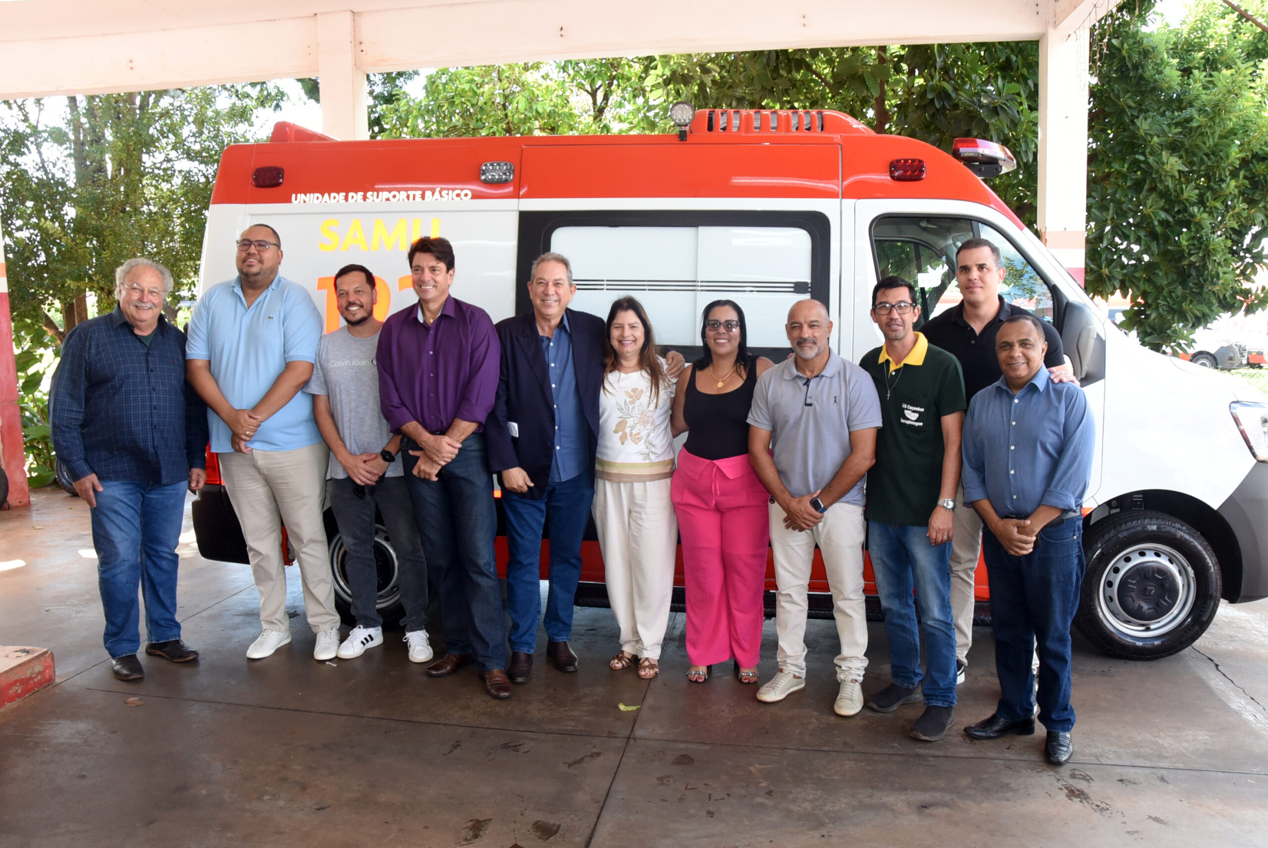 SAMU recebe ambulâncias através de parceria com o Governo Federal