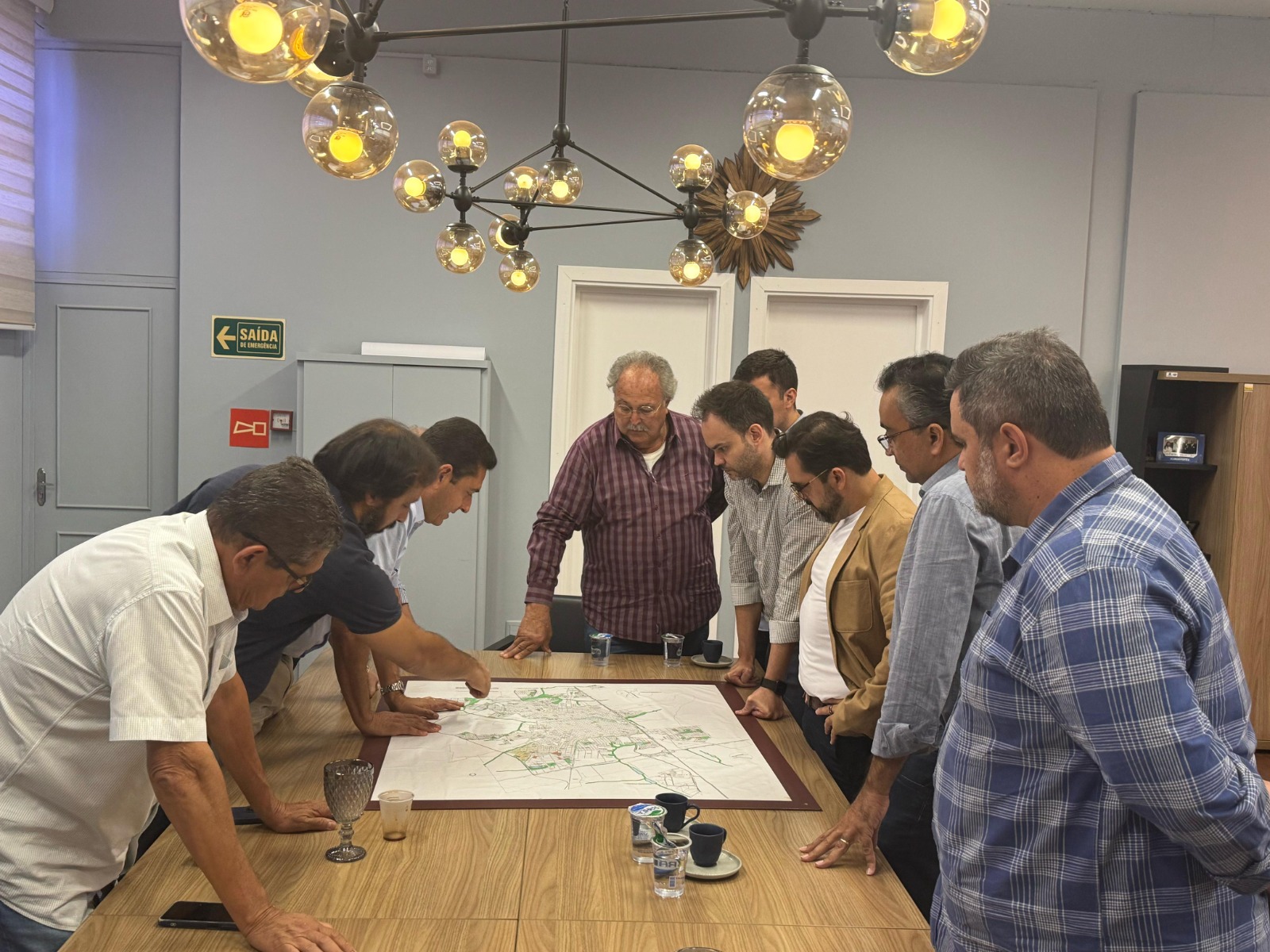 Vice-prefeito Mussa recebe diretor da Ecovias Noroeste Paulista