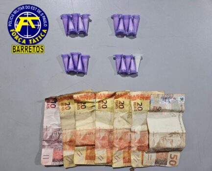 Menor é apreendido pela PM por tráfico de entorpecente (Foto: O Diário de Barretos) Menor é apreendido pela PM por tráfico de entorpecente (Foto: O Diário de Barretos)