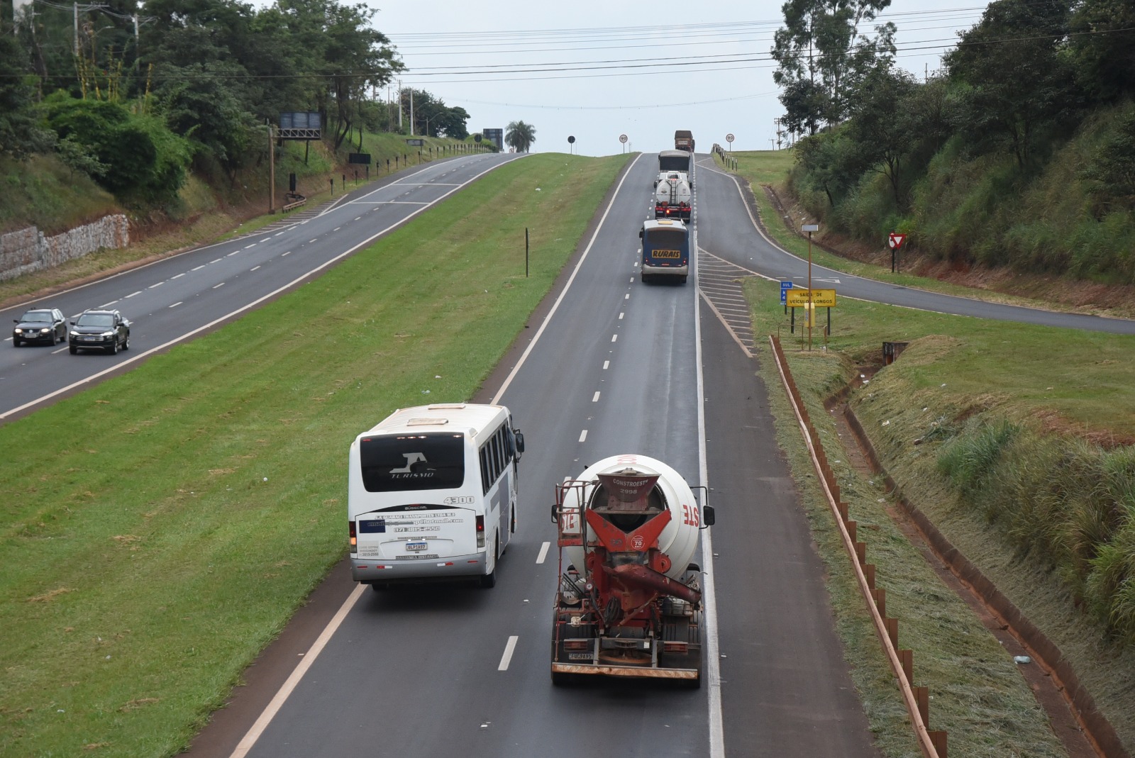 Concessionária estima movimento de veículos em rodovias da região
