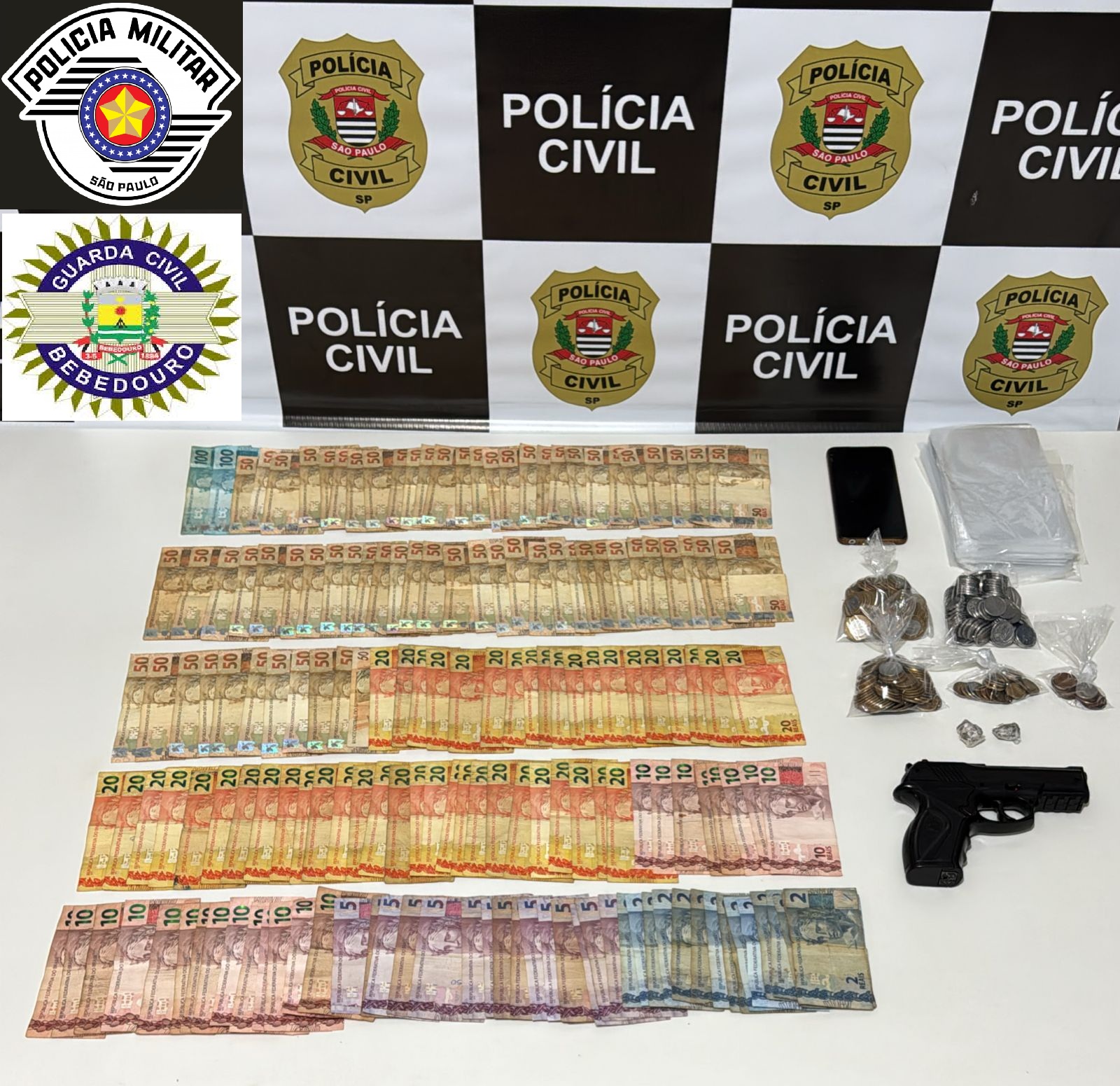 Polícia Civil prende suspeito durante operação conjunta em Bebedouro