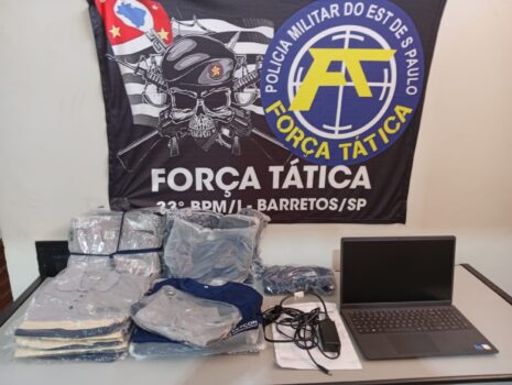 Polícia Militar detém autor por tráfico e recupera objetos furtados (Foto: O Diário de Barretos) Polícia Militar detém autor por tráfico e recupera objetos furtados (Foto: O Diário de Barretos)
