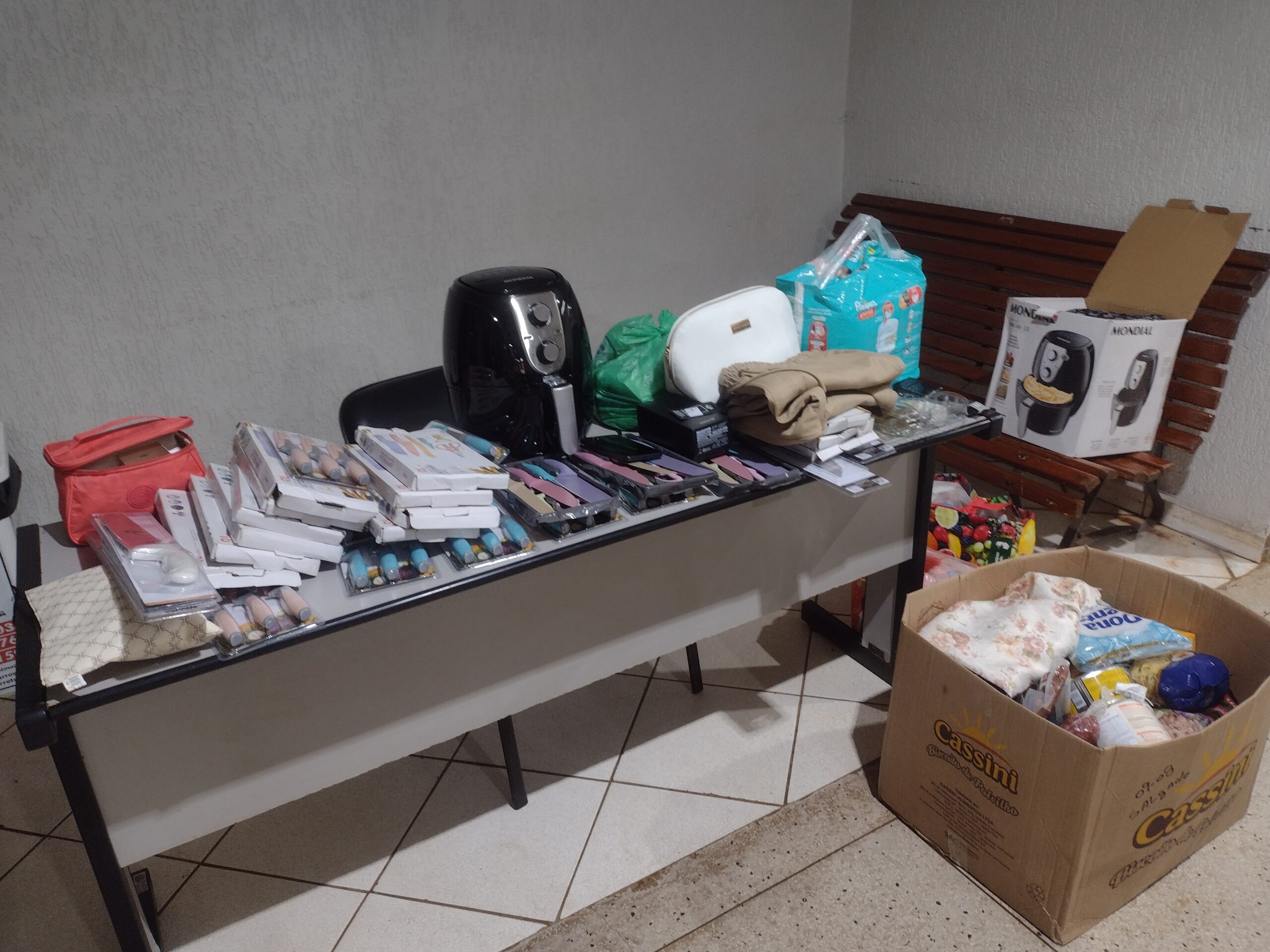Polícia Militar detém três autores de furto contra aposentados