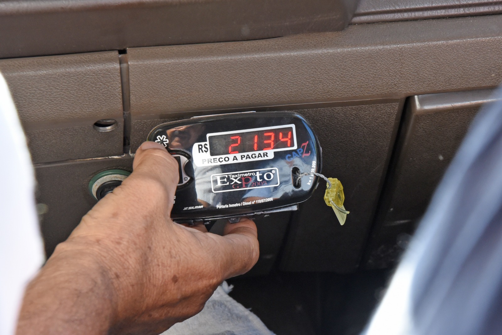 Ipem começa verificação de taxímetros nesta segunda-feira 