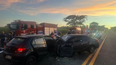 Acidente mata quatro pessoas na rodovia Assis Chateaubriand (Foto: O Diário de Barretos)