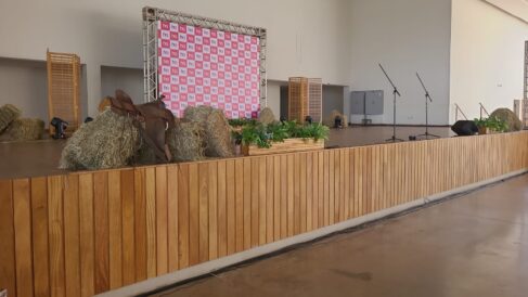 centro de eventos dr. Paulo Prata QUEIMA DO ALHO SOLIDÁRIA HA