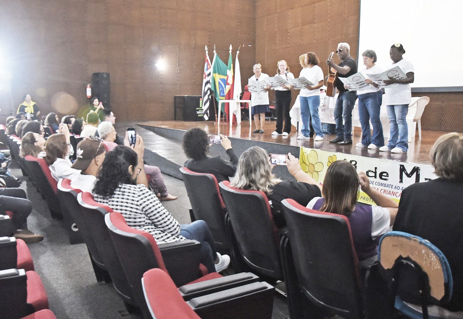 Evento marca Maio Laranja e reforça combate ao abuso infantil