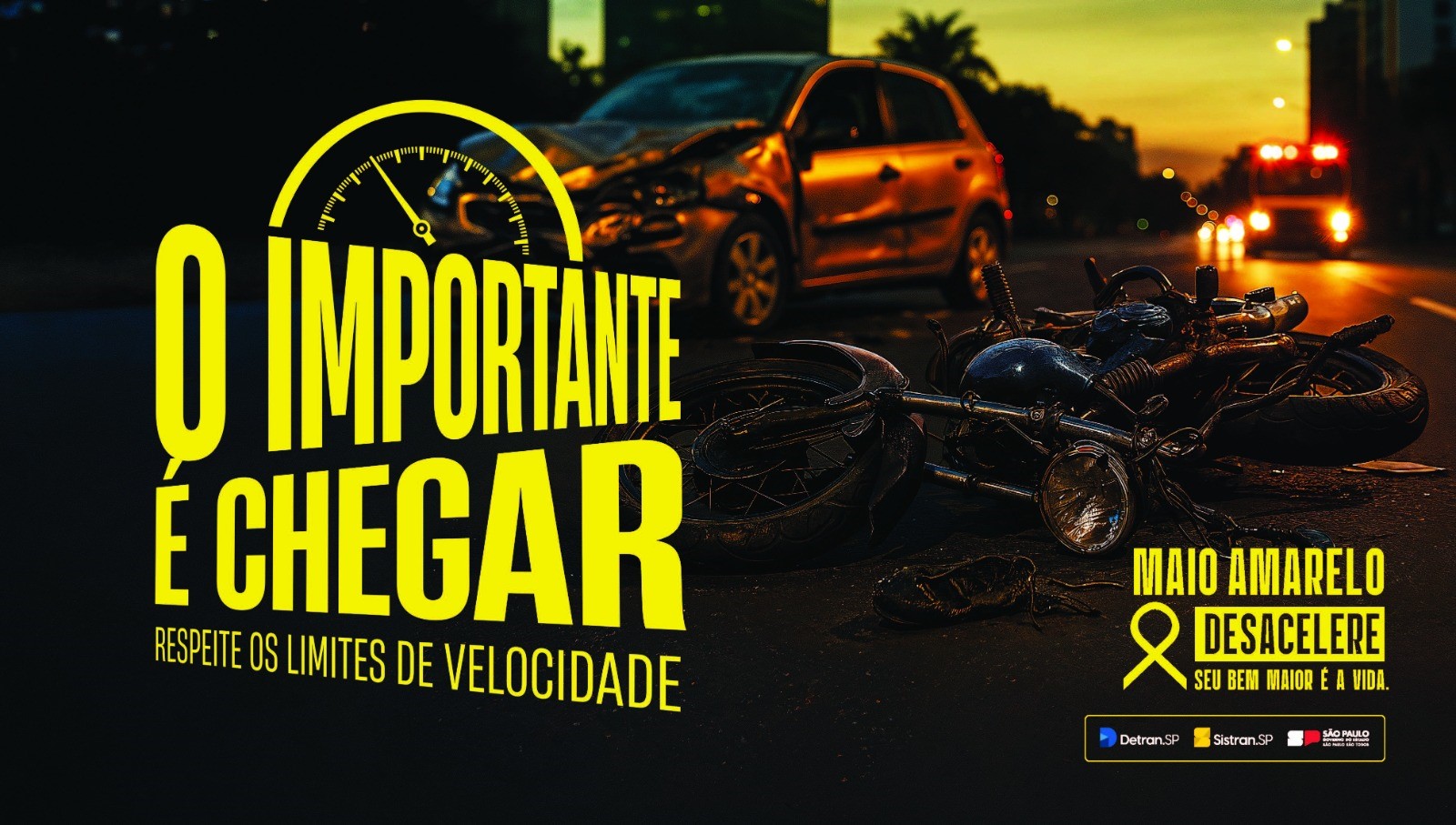 Ação do Detran em Barretos orienta sobre riscos da velocidade