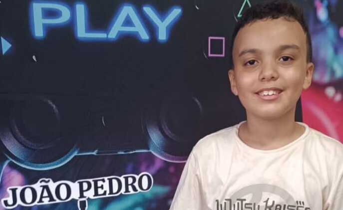 João Pedro fez 9 anos