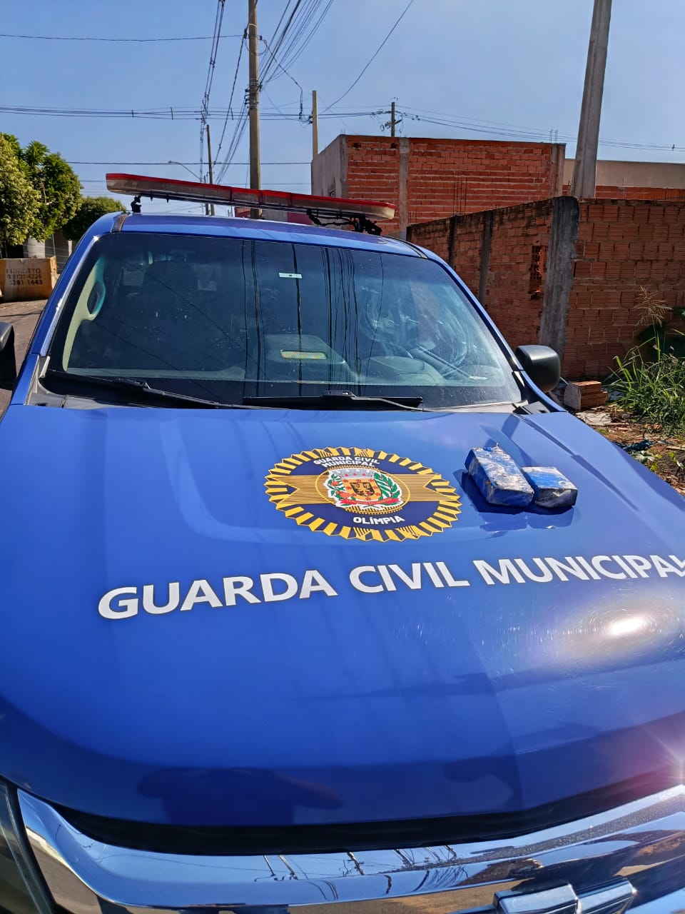 Guarda Municipal realiza apreensão de maconha