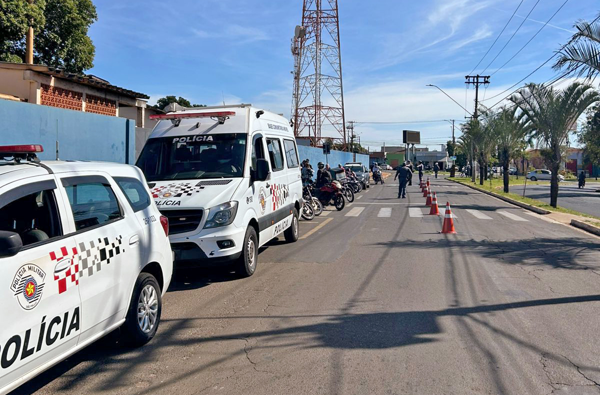 PM amplia fiscalização motos em ação conjunta com o Detran