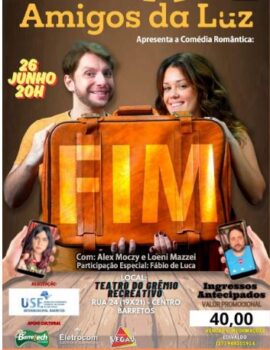 Fim A USE (União das Sociedades Espíritas do Estado de São Paulo) confirmou que acontece hoje (26), às 20h, no teatro do Grêmio