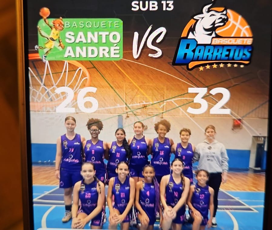Equipe Sub-13 da APAB Barretos vence Santo André fora de casa
