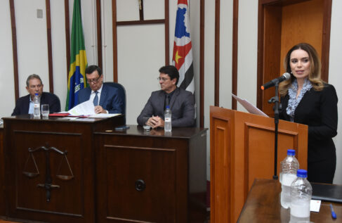 TIN_0127 Presidente do Tribunal de Justiça de São Paulo, desembargador Fernando Antônio Torres Garcia instala 4ª Vara e fala em resgate da justiça