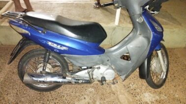 Guarda Civil Municipal recupera motocicleta furtada (Foto: O Diário de Barretos)