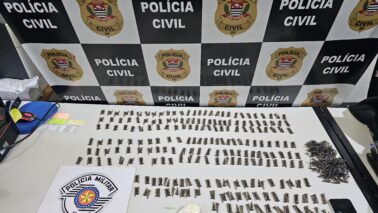 Polícias Civil e Militar realizam operação conjunta de combate ao tráfico (Foto: O Diário de Barretos)