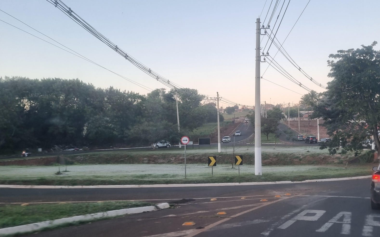Termômetros registram temperatura  abaixo de 1ºC na Zona Rural de Barretos