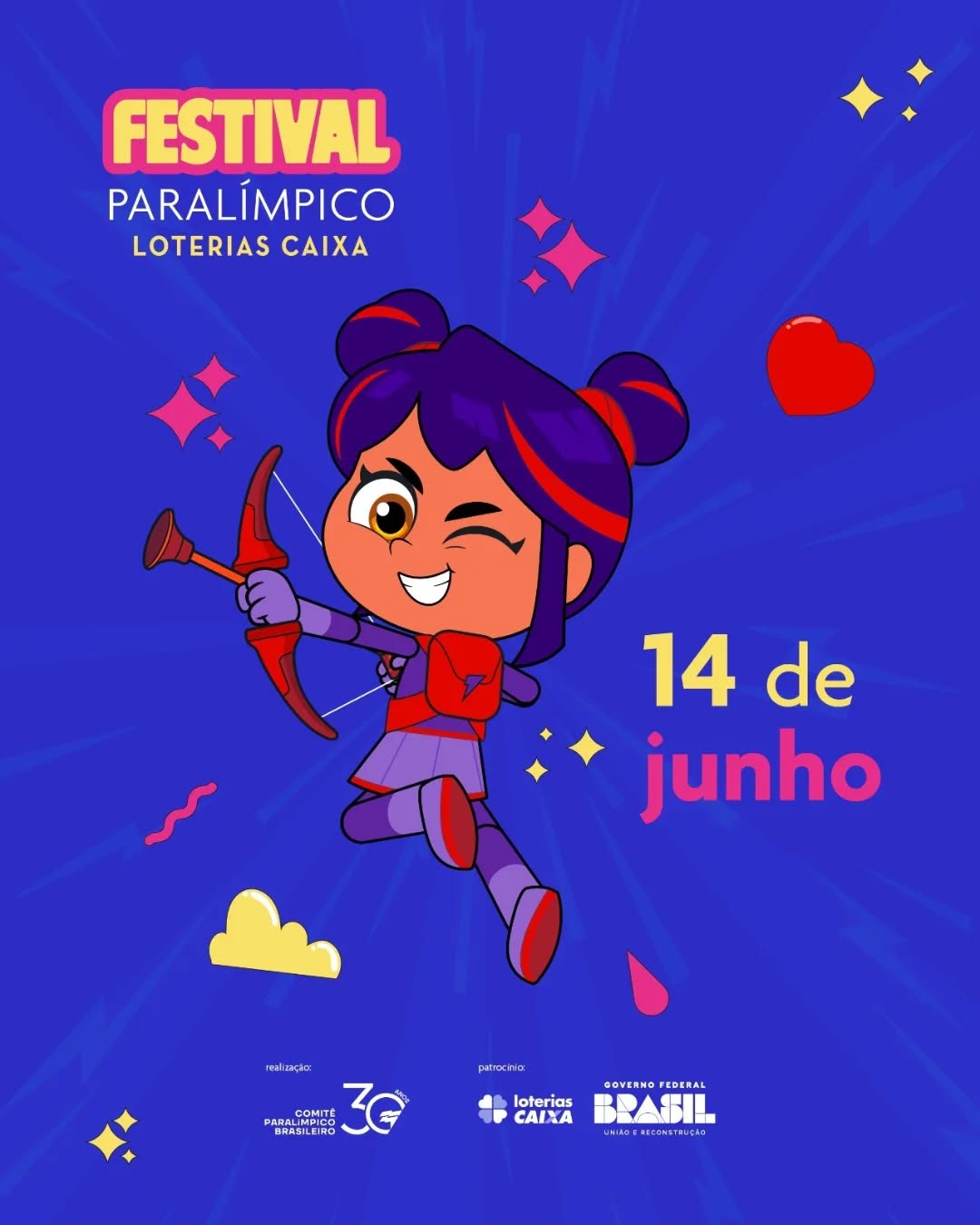 Complexo esportivo sedia festival paralímpico