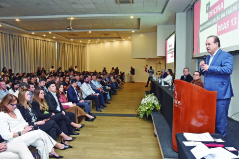 INVESTIMENTOS: Secretário Eleuses Paiva aponta investimentos na Saúde em evento Barretos sedia 3ª etapa do Programa de Regionalização da Saúde com foco em integração e investimentos