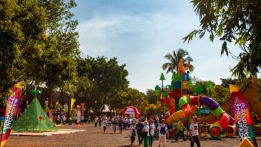 Festival Barretos Kids acontece no Rancho do Peãozinho (Foto: André Monteiro)