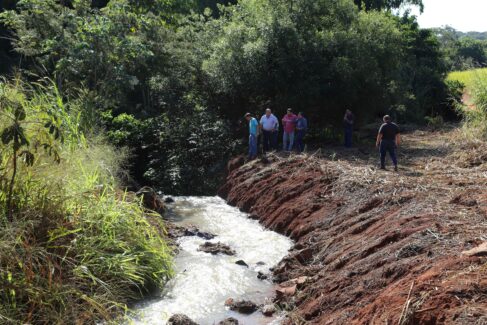 Desassoreamento foi realizado com apoio de programa estadual em parceria com município (Foto: Divulgação) Desassoreamento foi realizado com apoio de programa estadual em parceria com município (Foto: Divulgação)