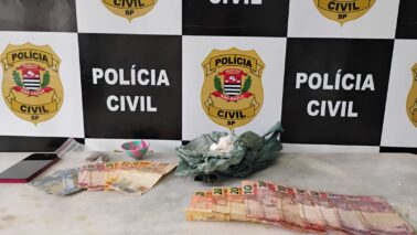 Polícia prende dois durante ação de combate ao tráfico de entorpecente(Foto: O Diário de Barretos)