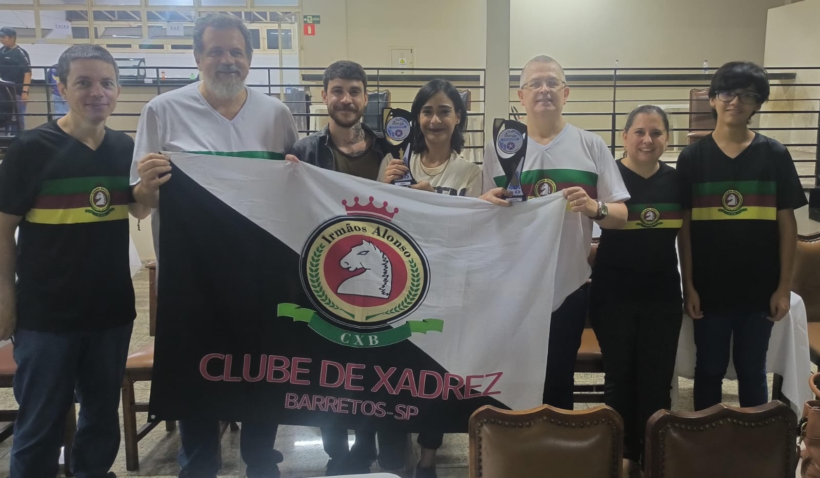 Enxadristas barretenses são destaques em liga regional
