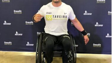 O competidor de Barretos, Fabrício Taveira se classificou em 2º lugar no mundo nas semifinais de Crossfit Games Adaptado, com um total de 430 pontos somados