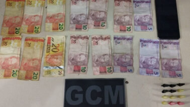 Homem é detido pela GCM com cocaína (Foto: O Diário de Barretos)