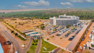 Barretos Park Hotel, dentro do complexo do Parque do Peão, está com ocupação esgotada para Festa (Foto: Alissom Demétrio)