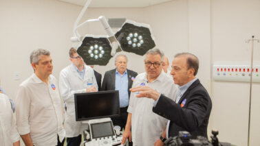 Ministro Padilha conheceu setores concluídos e visitou obras no HA de Lagarto (Foto: Divulgação - HA)